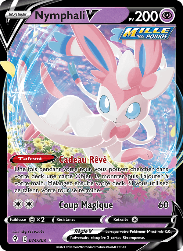 Nymphali V, carte 74 de Évolution Céleste