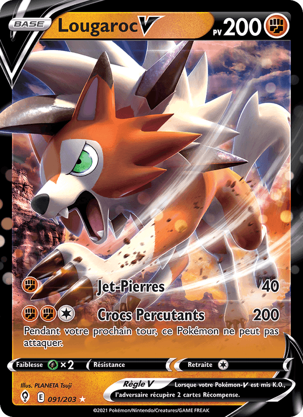 Lougaroc V, card 91 from Évolution Céleste