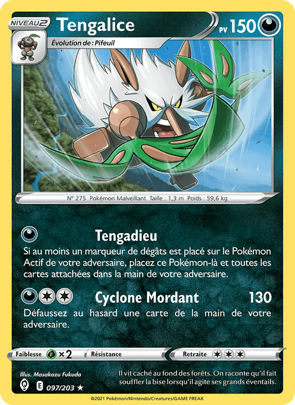 Tengalice, carte 97 de Évolution Céleste