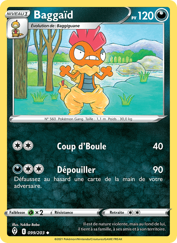 Baggaïd, carte 99 de Évolution Céleste