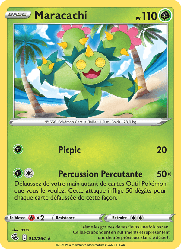 Maracachi, carte 12 de Poing de Fusion