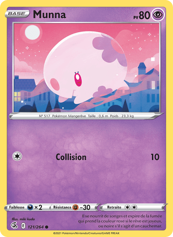 Munna, card 121 from Poing de Fusion