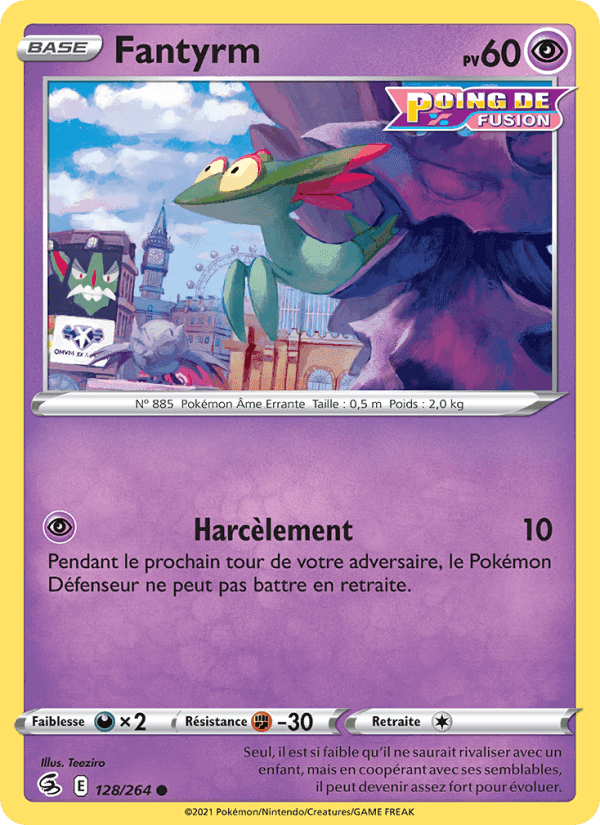 Fantyrm, carte 128 de Poing de Fusion