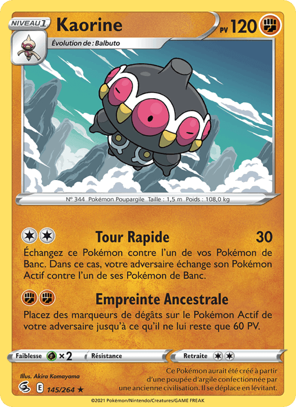 Kaorine, card 145 from Poing de Fusion