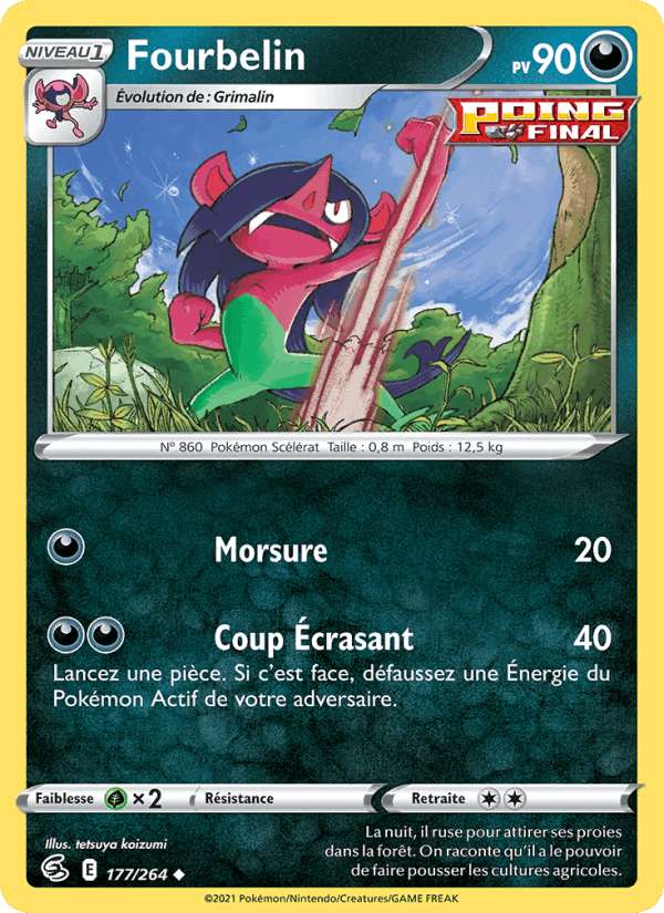 Fourbelin, card 177 from Poing de Fusion