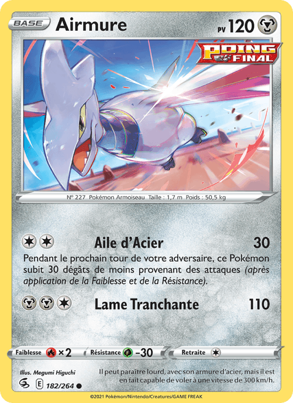 Airmure, carte 182 de Poing de Fusion