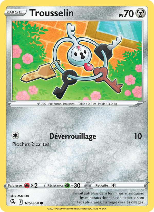 Trousselin, carte 186 de Poing de Fusion
