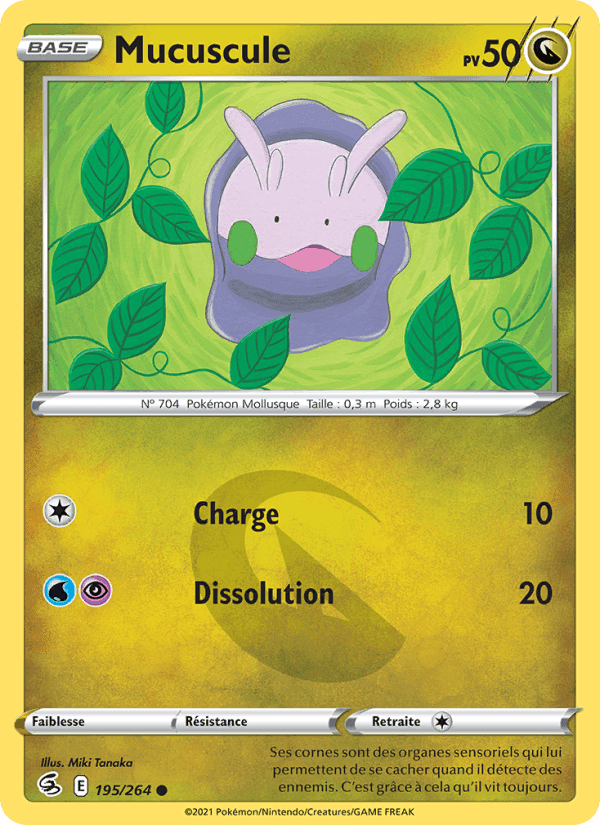 Mucuscule, carte 195 de Poing de Fusion
