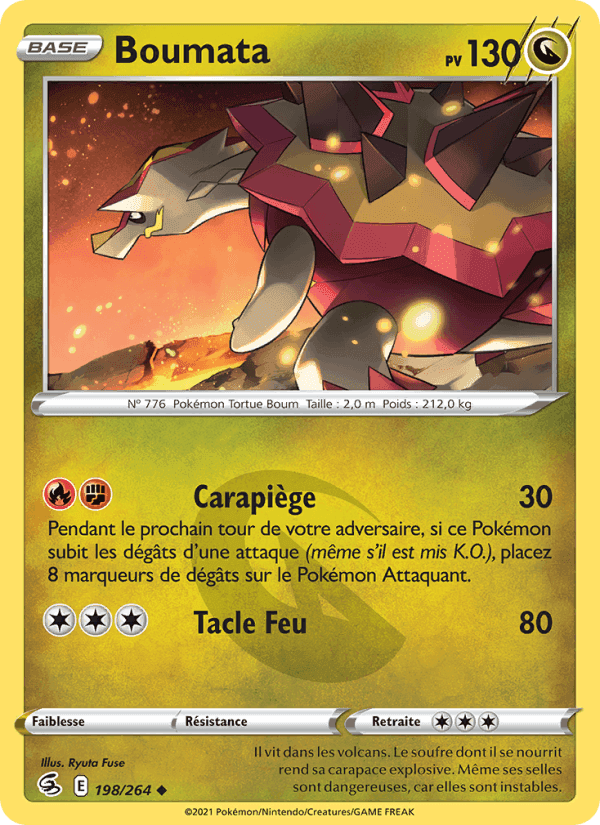 Boumata, carte 198 de Poing de Fusion