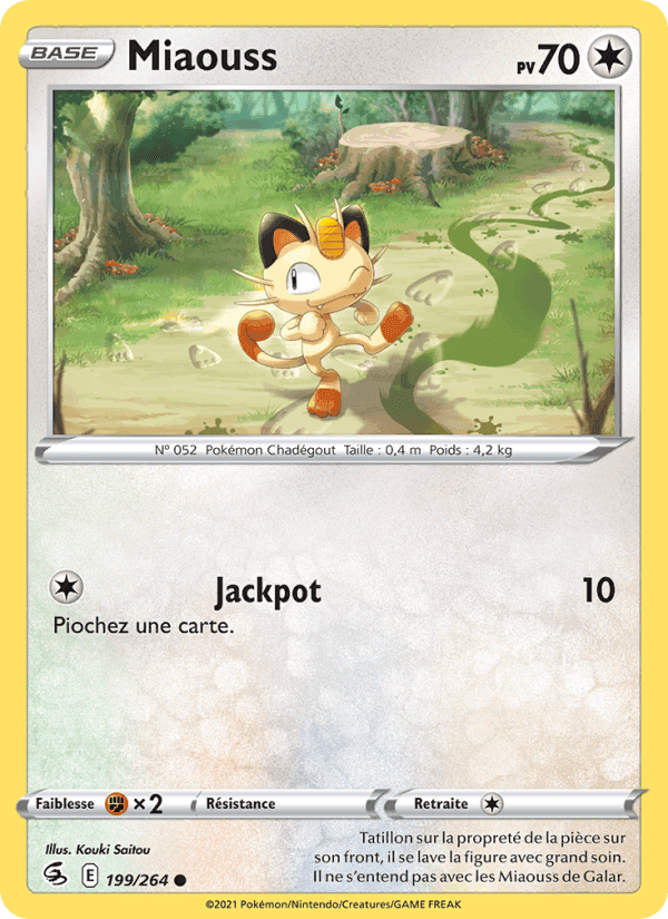 Miaouss, card 199 from Poing de Fusion