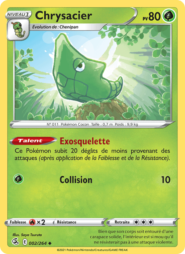 Chrysacier, carta 2 di Poing de Fusion