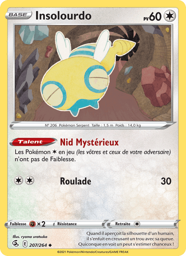 Insolourdo, carte 207 de Poing de Fusion