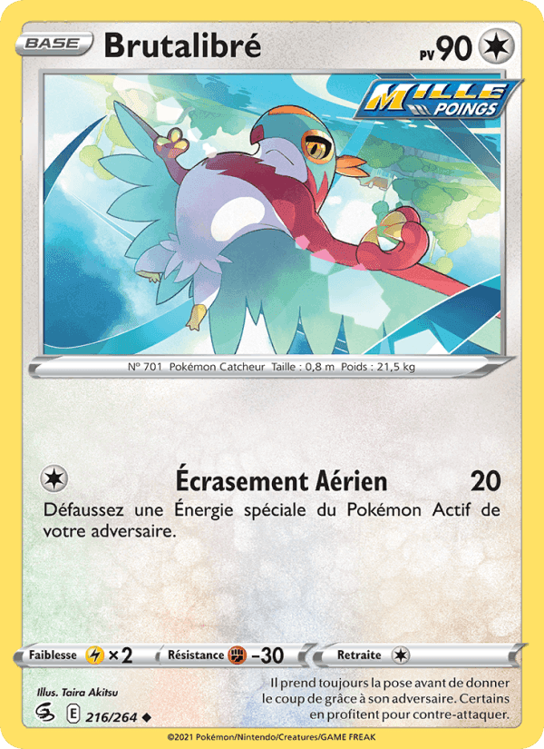 Brutalibré, carte 216 de Poing de Fusion