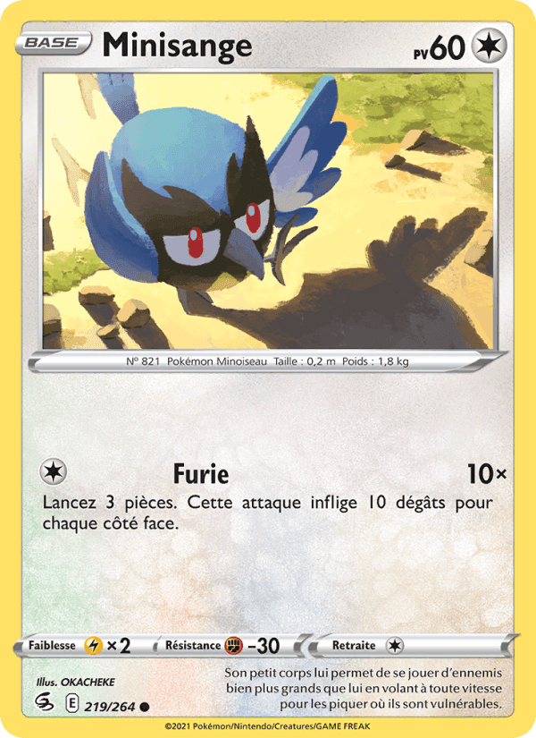 Minisange, card 219 from Poing de Fusion