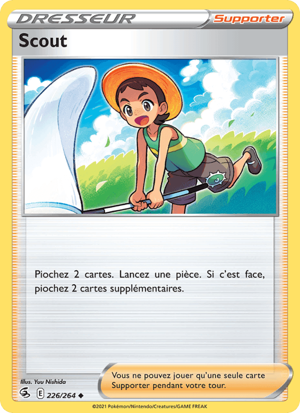 Scout, carte 226 de Poing de Fusion