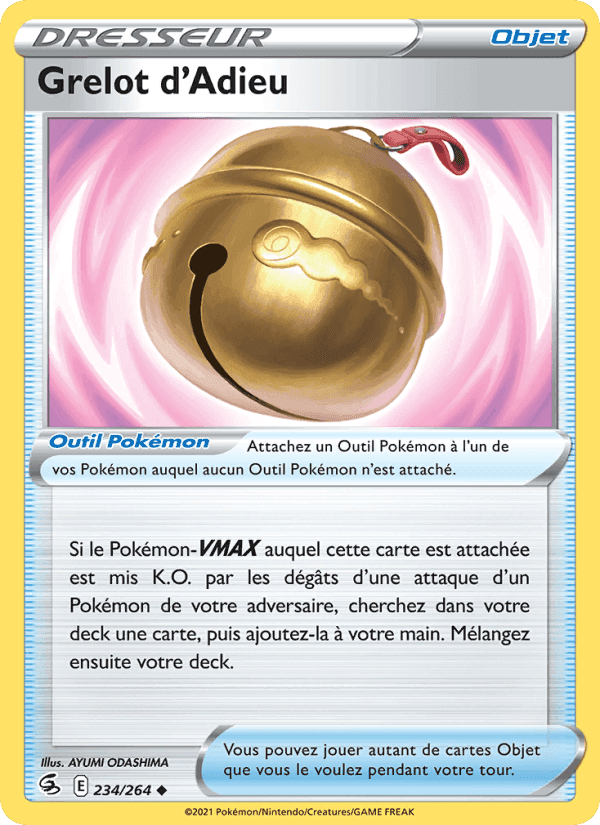 Grelot d'Adieu, carte 234 de Poing de Fusion
