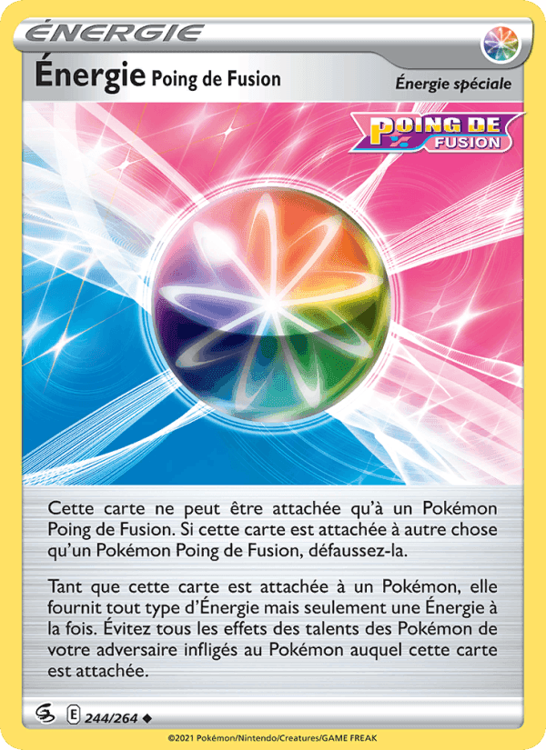 Énergie Poing de Fusion, carte 244 de Poing de Fusion