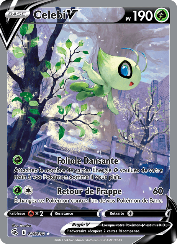 Celebi V, carta 245 di Poing de Fusion