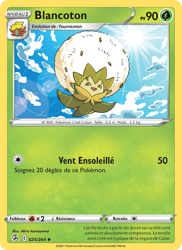 Blancoton, carte 25 de Poing de Fusion