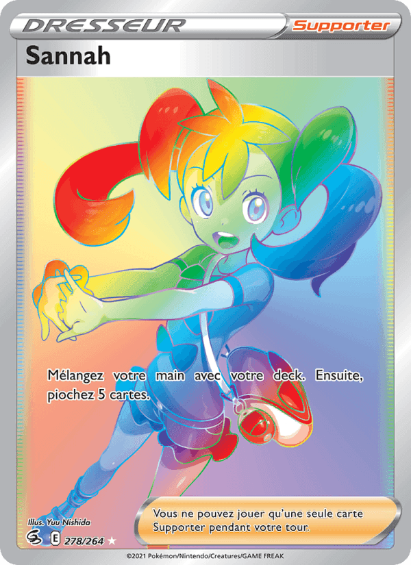 Sannah, carte 278 de Poing de Fusion