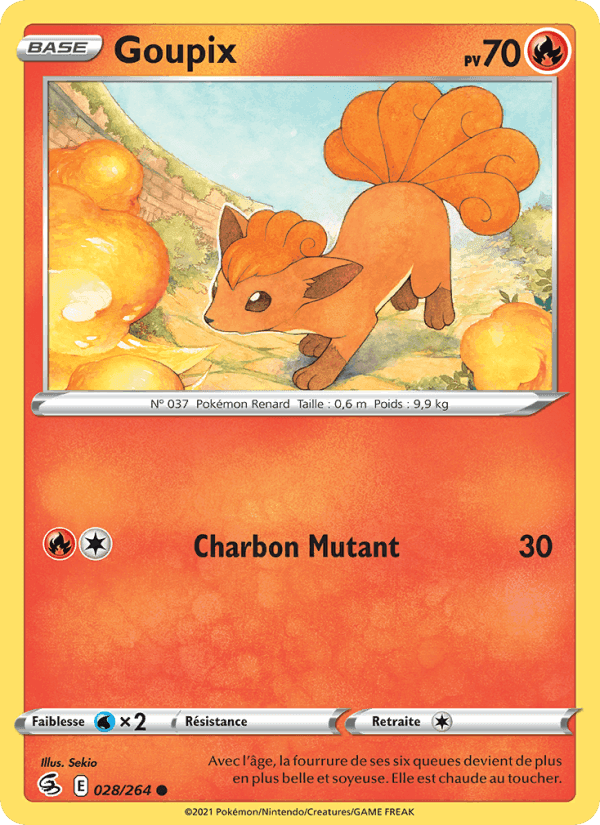 Goupix, carte 28 de Poing de Fusion
