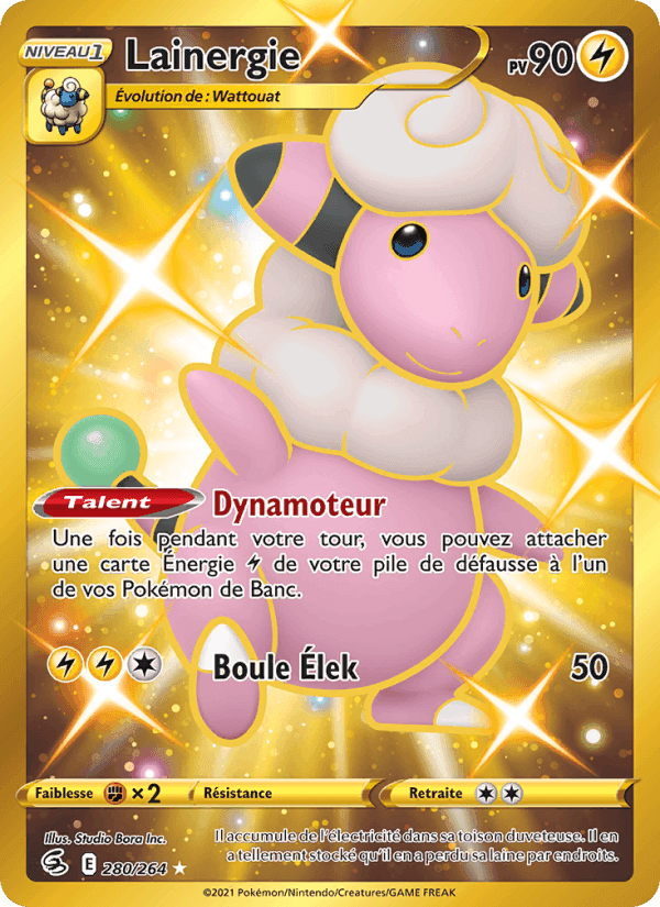 Lainergie, carte 280 de Poing de Fusion