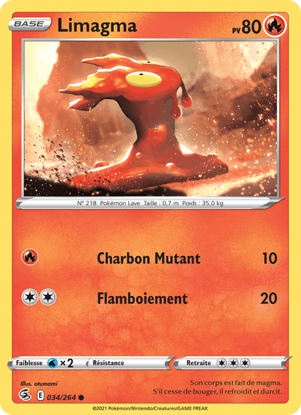 Limagma, carta 34 di Poing de Fusion