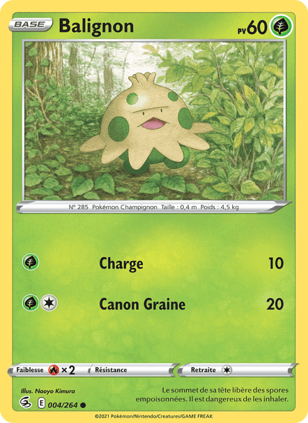 Balignon, carte 4 de Poing de Fusion