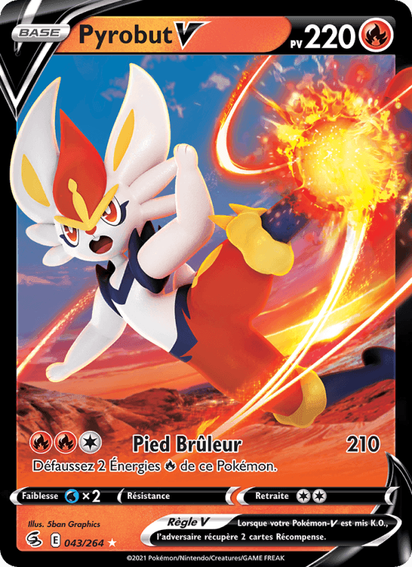 Pyrobut V, carte 43 de Poing de Fusion