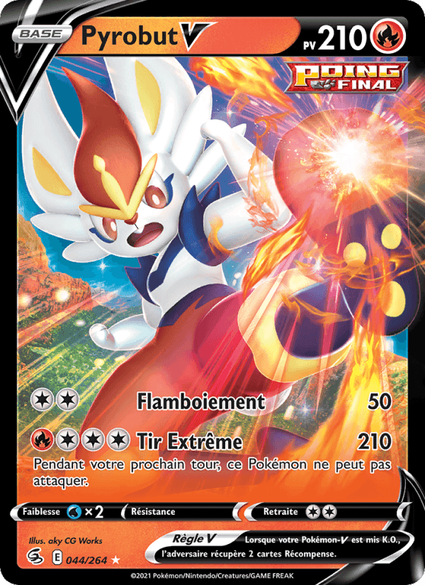 Pyrobut V, carte 44 de Poing de Fusion