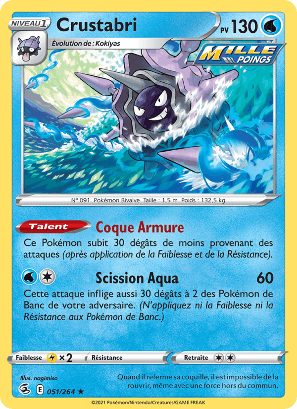 Crustabri, carta 51 di Poing de Fusion