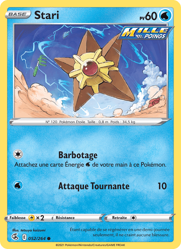 Stari, carte 52 de Poing de Fusion