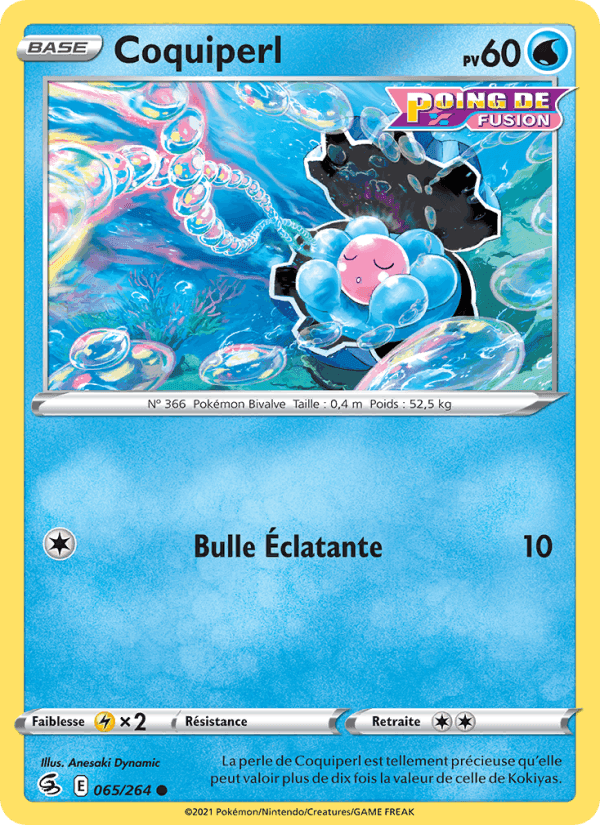 Coquiperl, carta 65 di Poing de Fusion