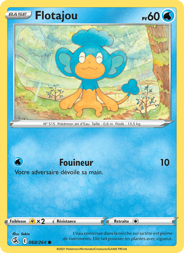 Flotajou, carte 68 de Poing de Fusion