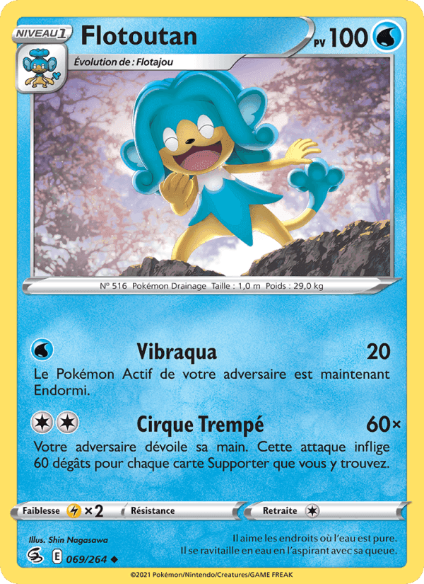 Flotoutan, carte 69 de Poing de Fusion