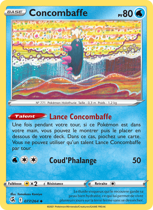 Concombaffe, carte 77 de Poing de Fusion