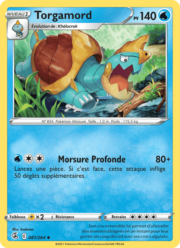 Torgamord, carte 81 de Poing de Fusion