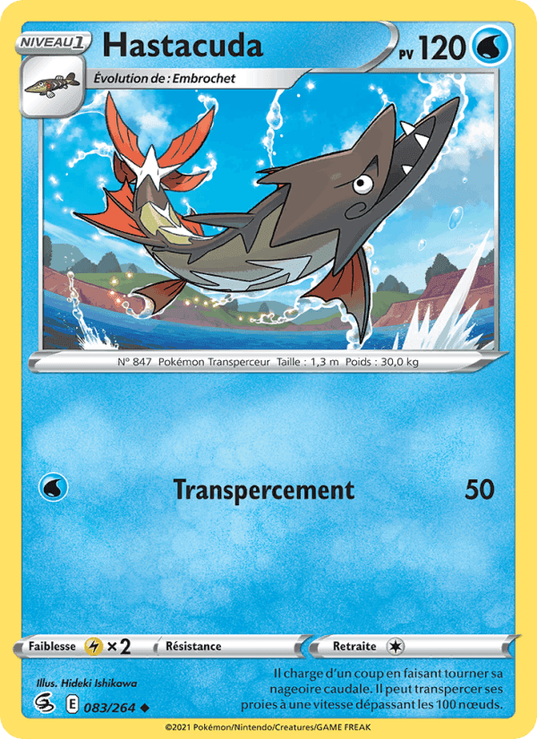 Hastacuda, carte 83 de Poing de Fusion