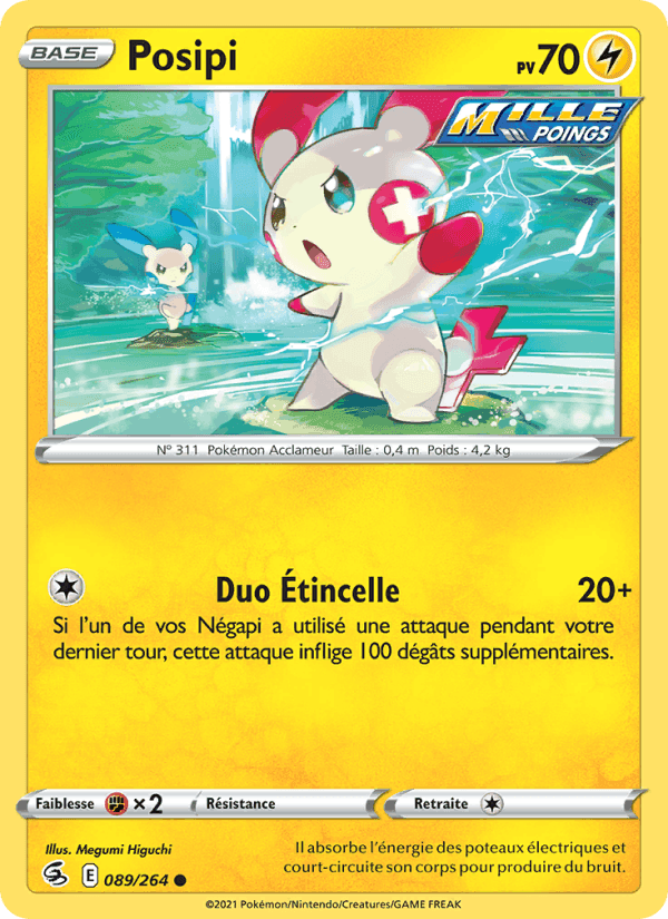 Posipi, carte 89 de Poing de Fusion