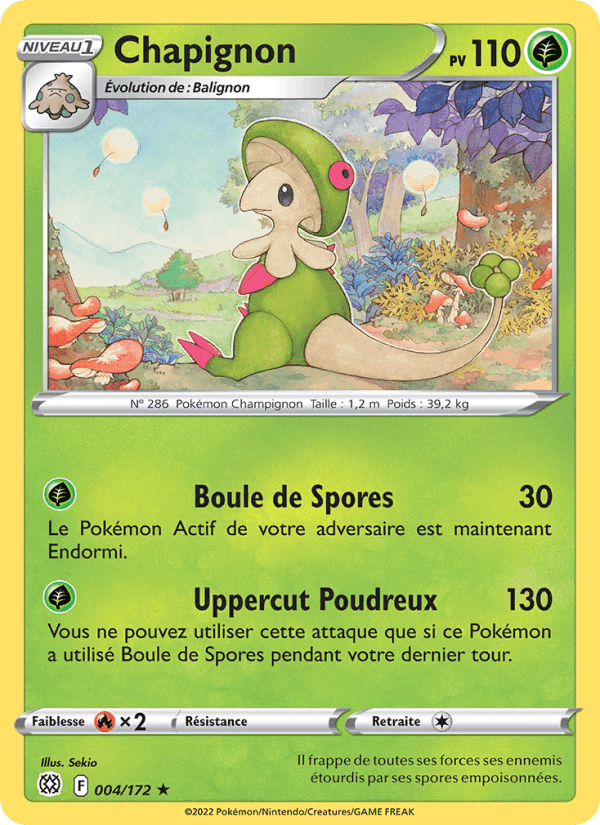 Chapignon, carte 004 de Stars Étincelantes
