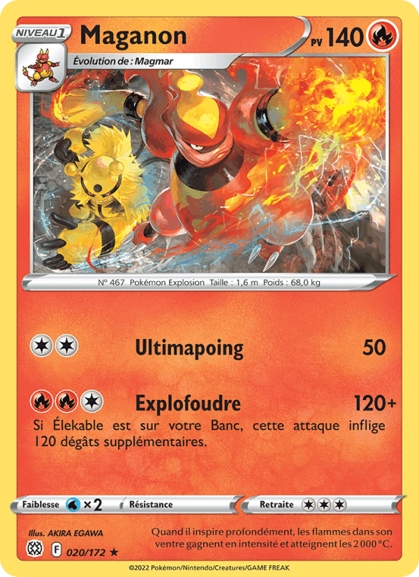 Maganon, carte 020 de Stars Étincelantes