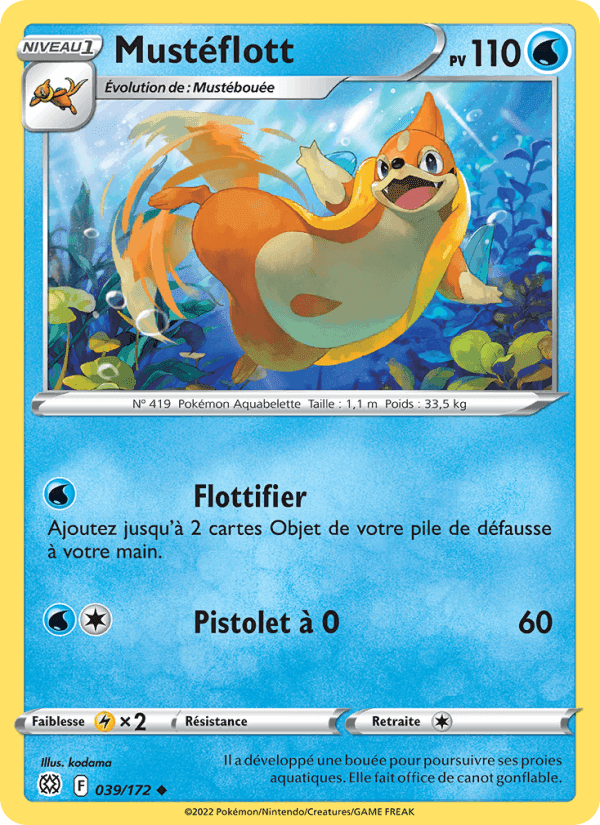 Mustéflott, carta 039 di Stars Étincelantes