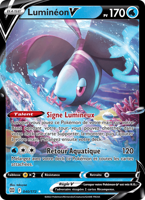 Luminéon V, card 040 from Stars Étincelantes