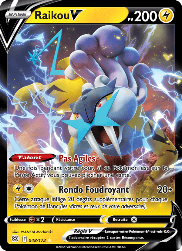 Raikou V, card 048 from Stars Étincelantes
