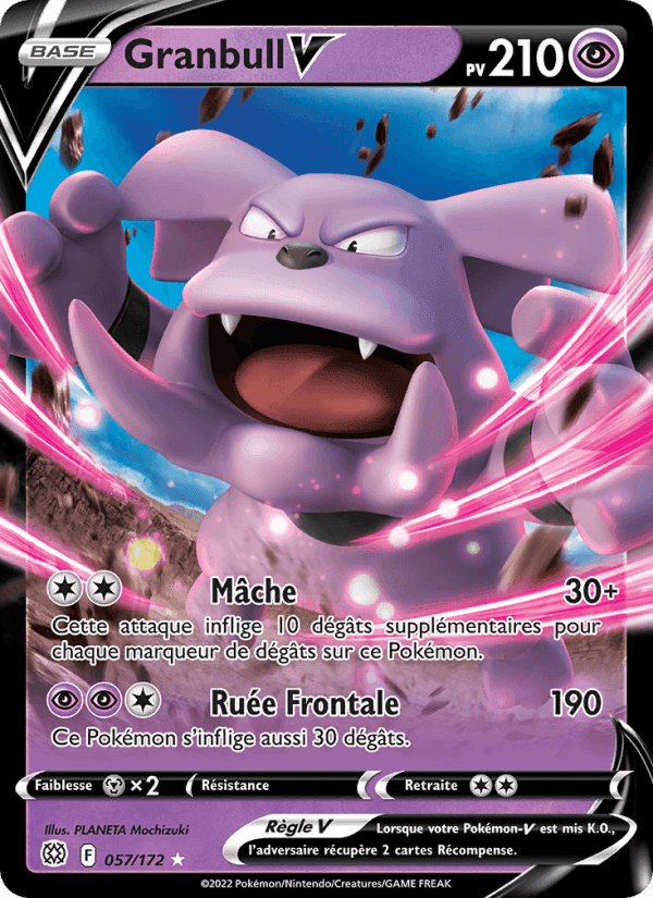 Granbull V, carta 057 di Stars Étincelantes