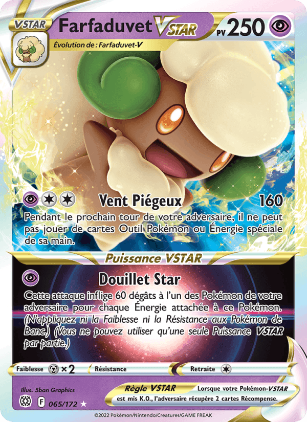 Farfaduvet VSTAR, card 065 from Stars Étincelantes