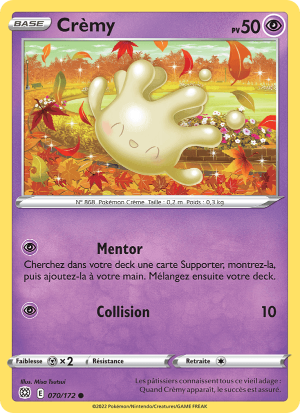 Crèmy, card 070 from Stars Étincelantes