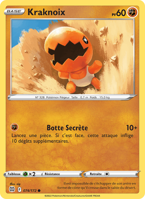 Kraknoix, carta 074 de Stars Étincelantes
