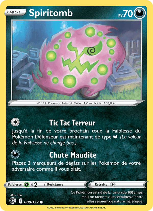 Spiritomb, carte 089 de Stars Étincelantes