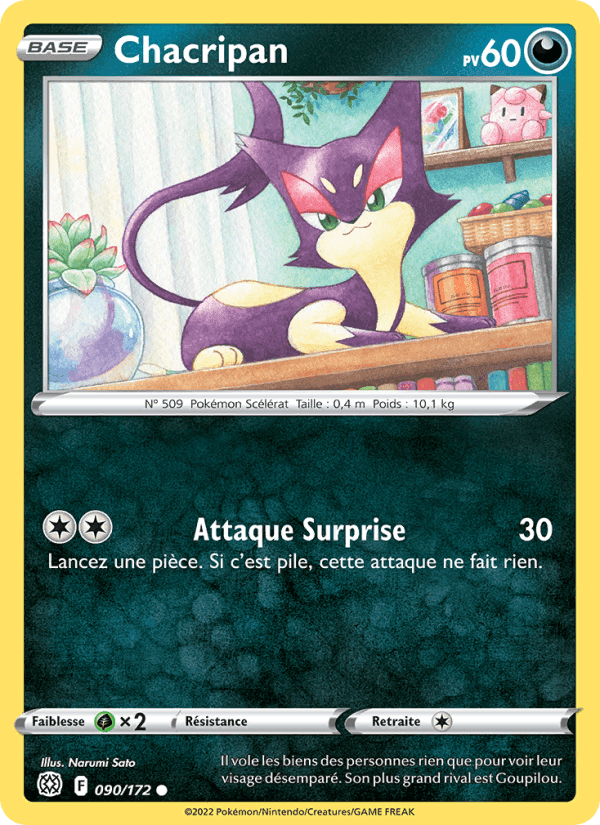 Chacripan, carte 090 de Stars Étincelantes